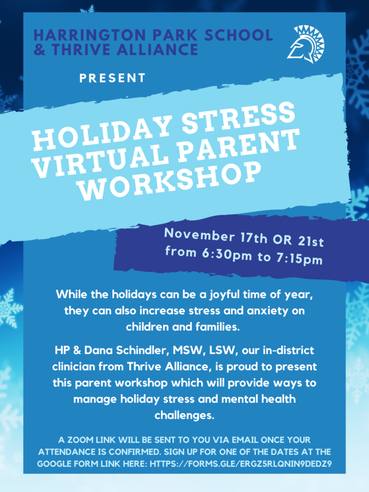 Holiday Stress Workshop