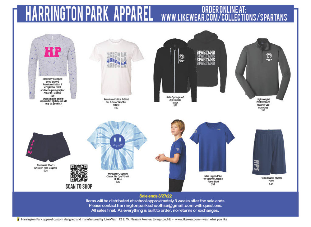 Spartan Spirit Wear Sale