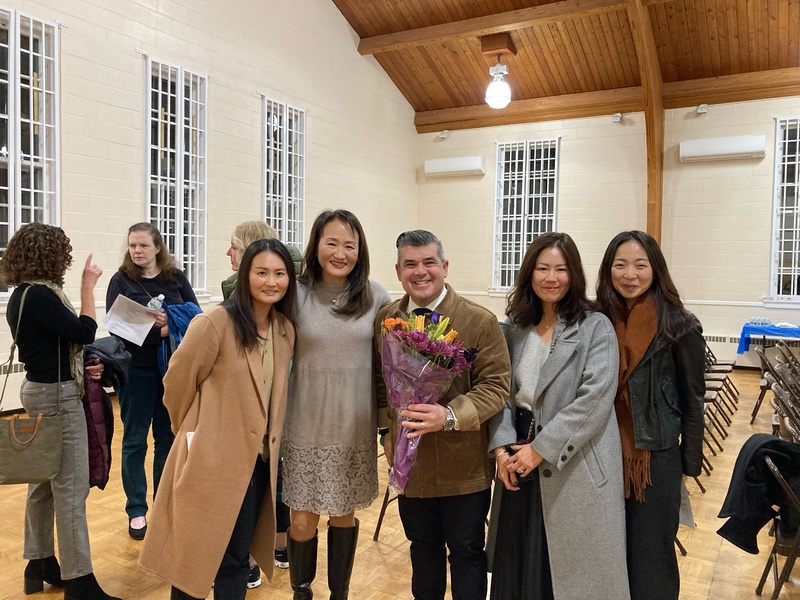 BOE Honors Dr. Fried at His Last Meeting Harrington Park School District
